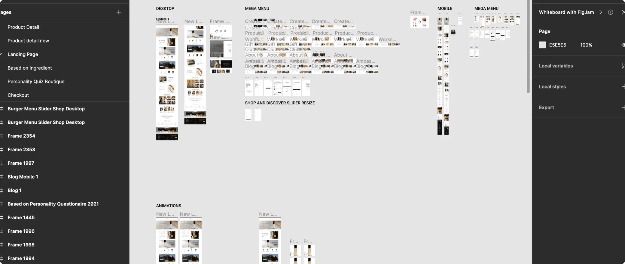 Maison 21G: design process