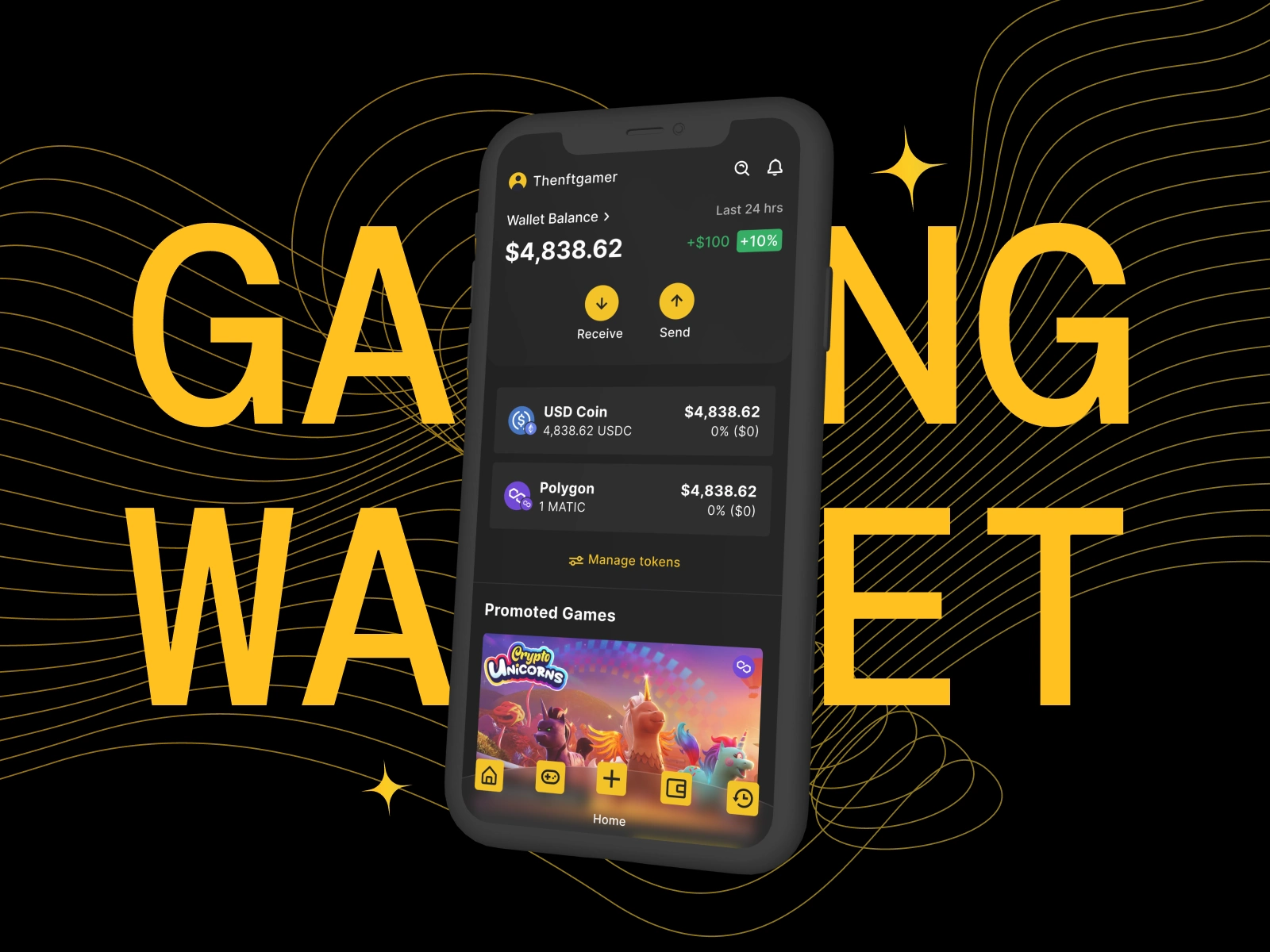 PLAY3R : Crypto Gaming Wallet