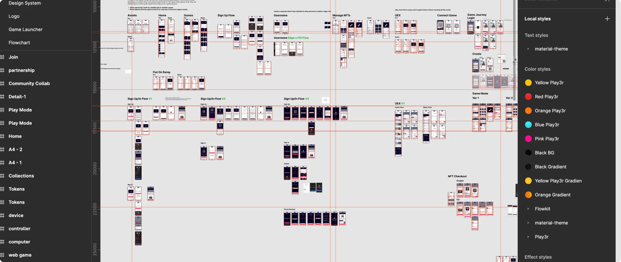 PLAY3R: design process