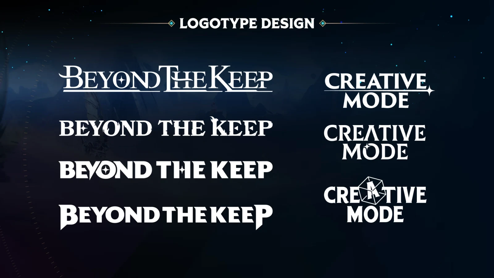 Seedworld: Game logotypes