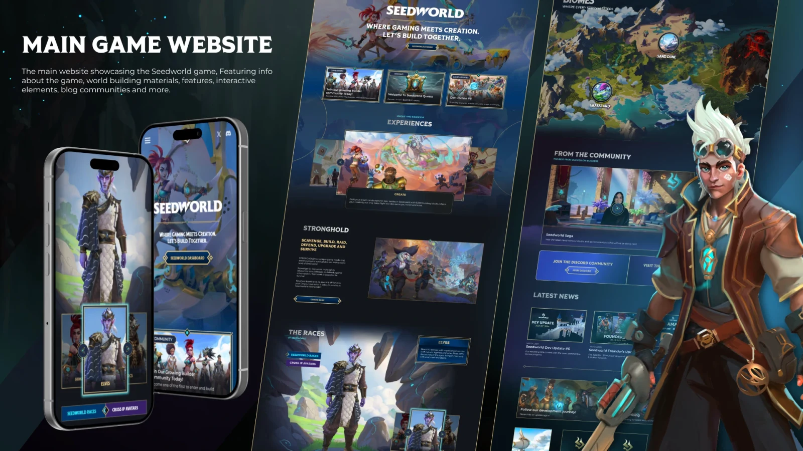 Seedworld: Main game website