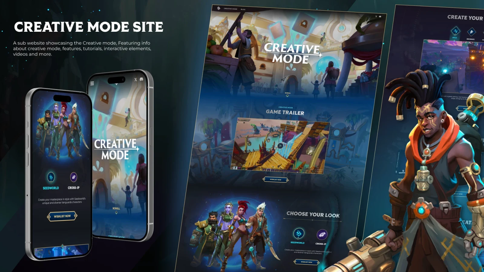 Seedworld: Creative Mode website