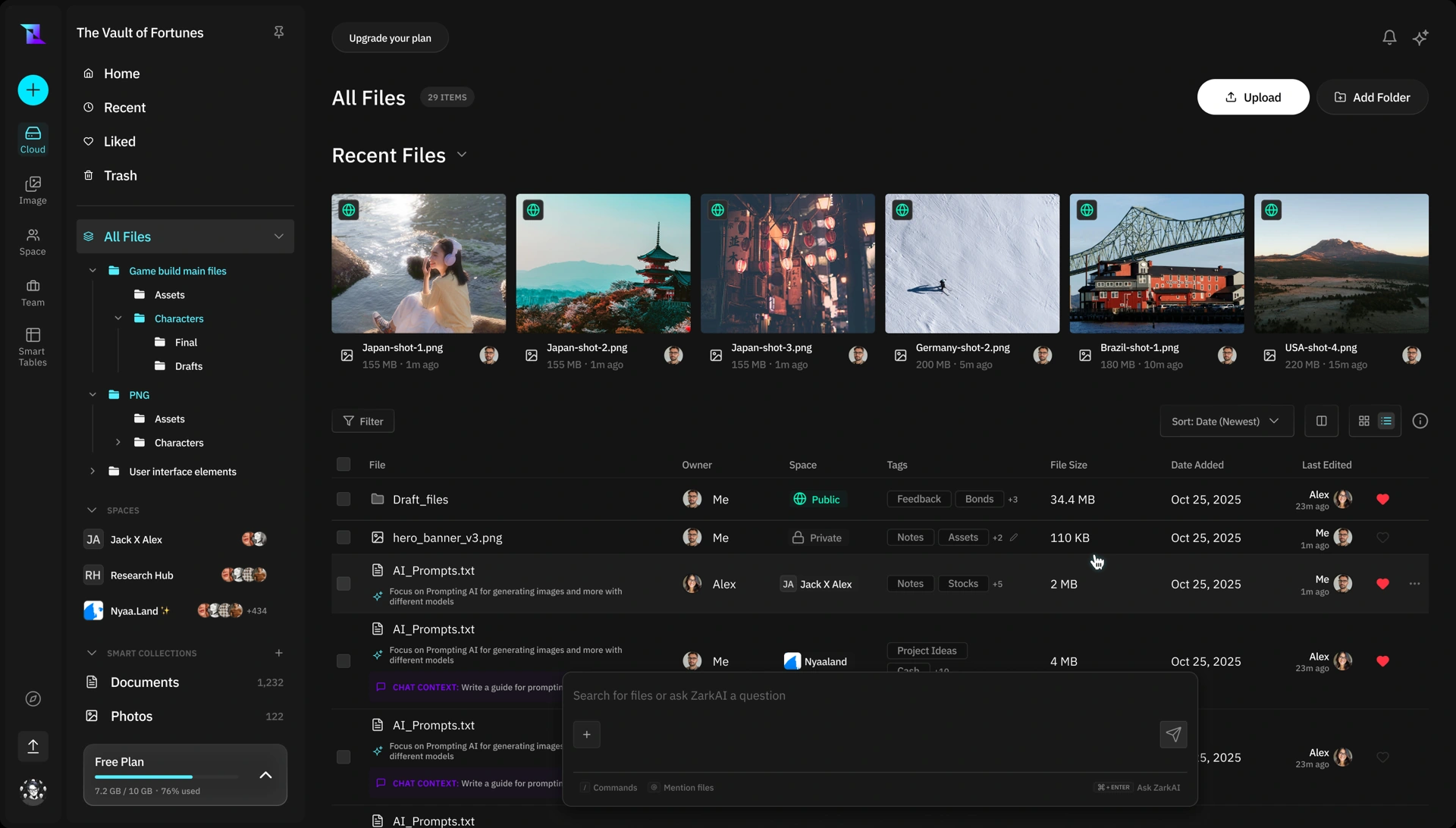 Zarklab : AI Workspace